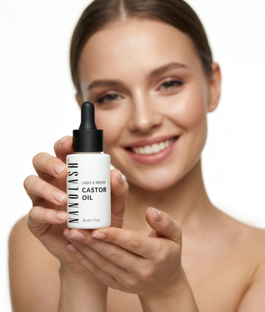 huile de ricin pour les cils nanolash